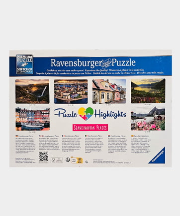 Pussel Stocholm 1000 bitar förpackning baksida